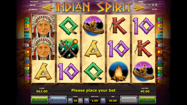 Бонусная игра Indian Spirit 6