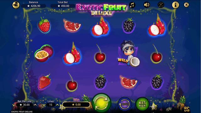 Игровой интерфейс Exotic Fruit Deluxe 10