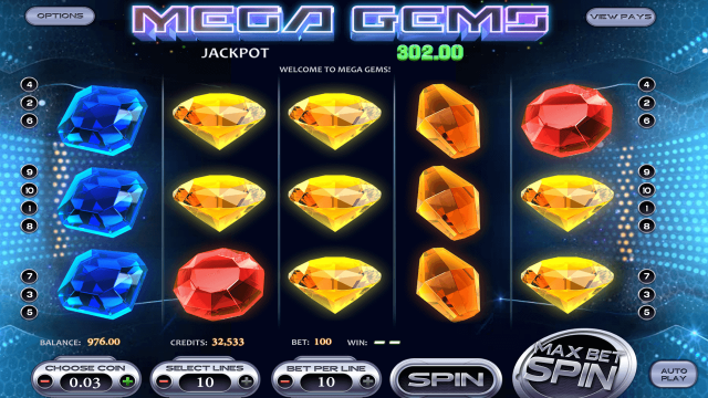 Бонусная игра Mega Gems 9
