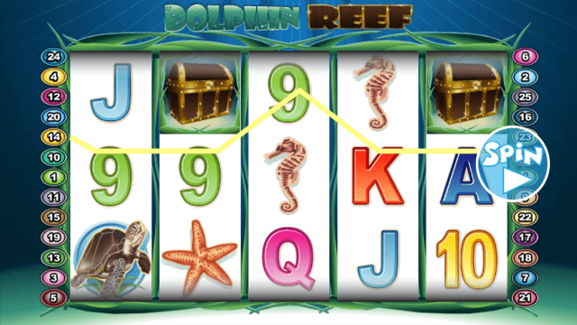 Бонусная игра Dolphin Reef 2