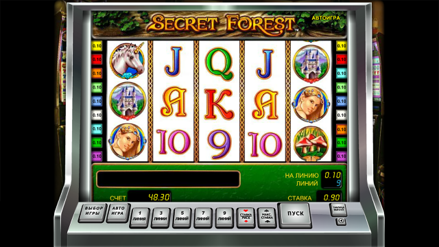Игровой интерфейс Secret Forest 9